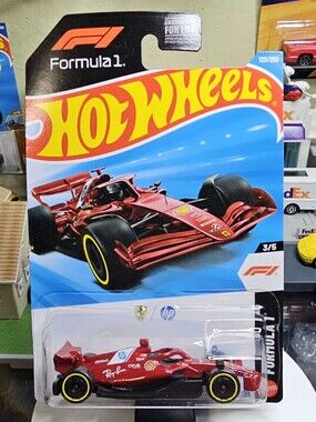 Formula 1 Red Race Car by